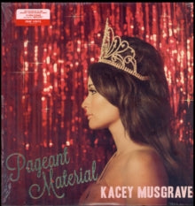 KACEY MUSGRAVES - PAGEANT MATERIAL (PINK/WHITE VINYL)