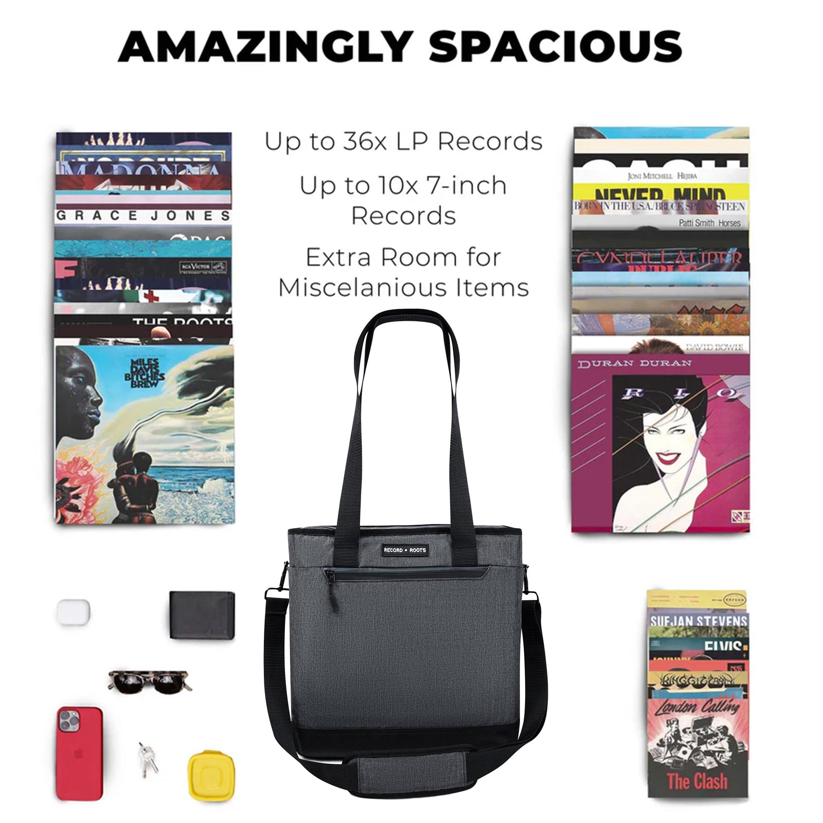 The Ultimate Vinyl Record Carry Bag V2.0