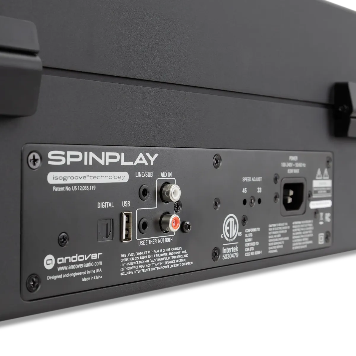 SpinPlay Record Player