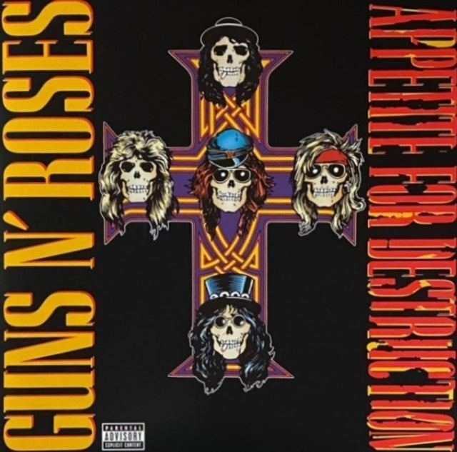 GUNS N ROSES - APPETITE FOR DESTRUCTION LP