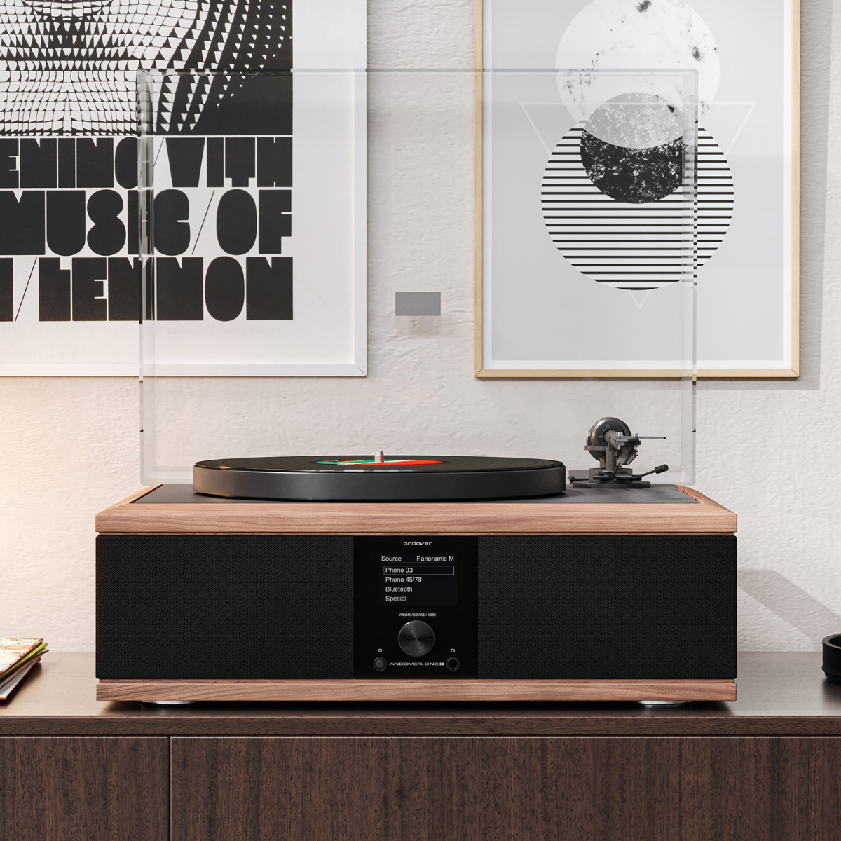 Andover-One E All-In-One Record Player Certified Refurbished