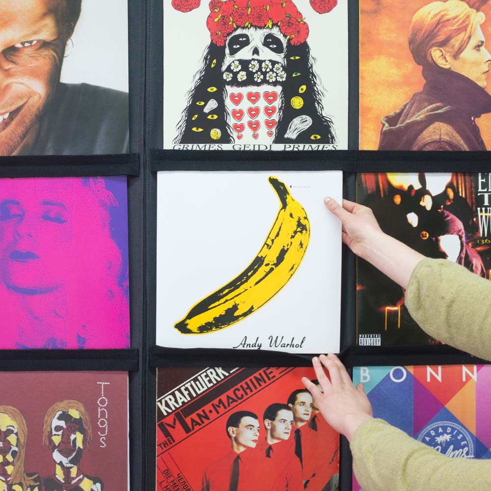 12" Vinyl Record Display Frame - LP Wall Storage