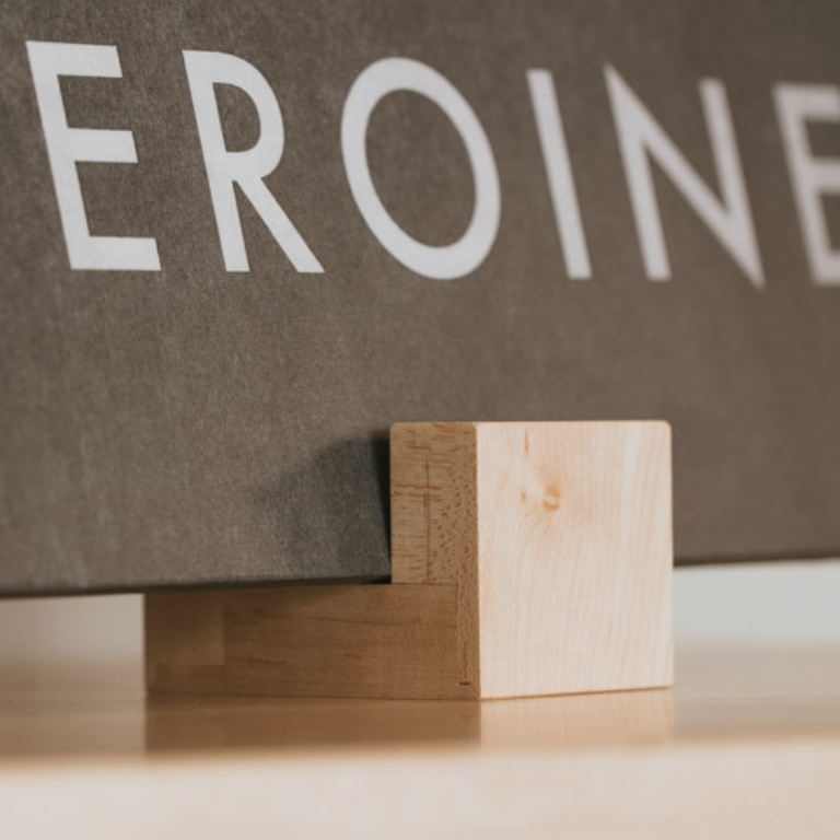 Tabletop Record Stand