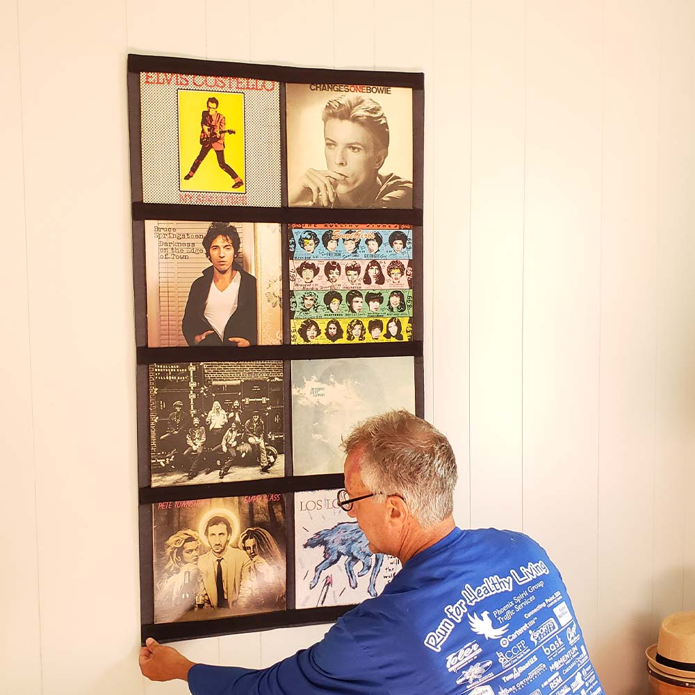 12" Vinyl Record Display Frame - LP Wall Storage