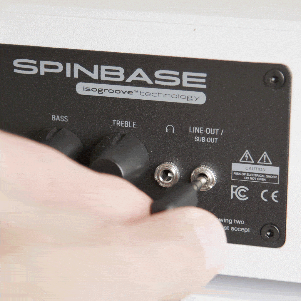 thumbnail interactive-video image 1 of Andover Audio SpinSub Powered Subwoofer For SpinBase Turntable Speaker 1 of 10