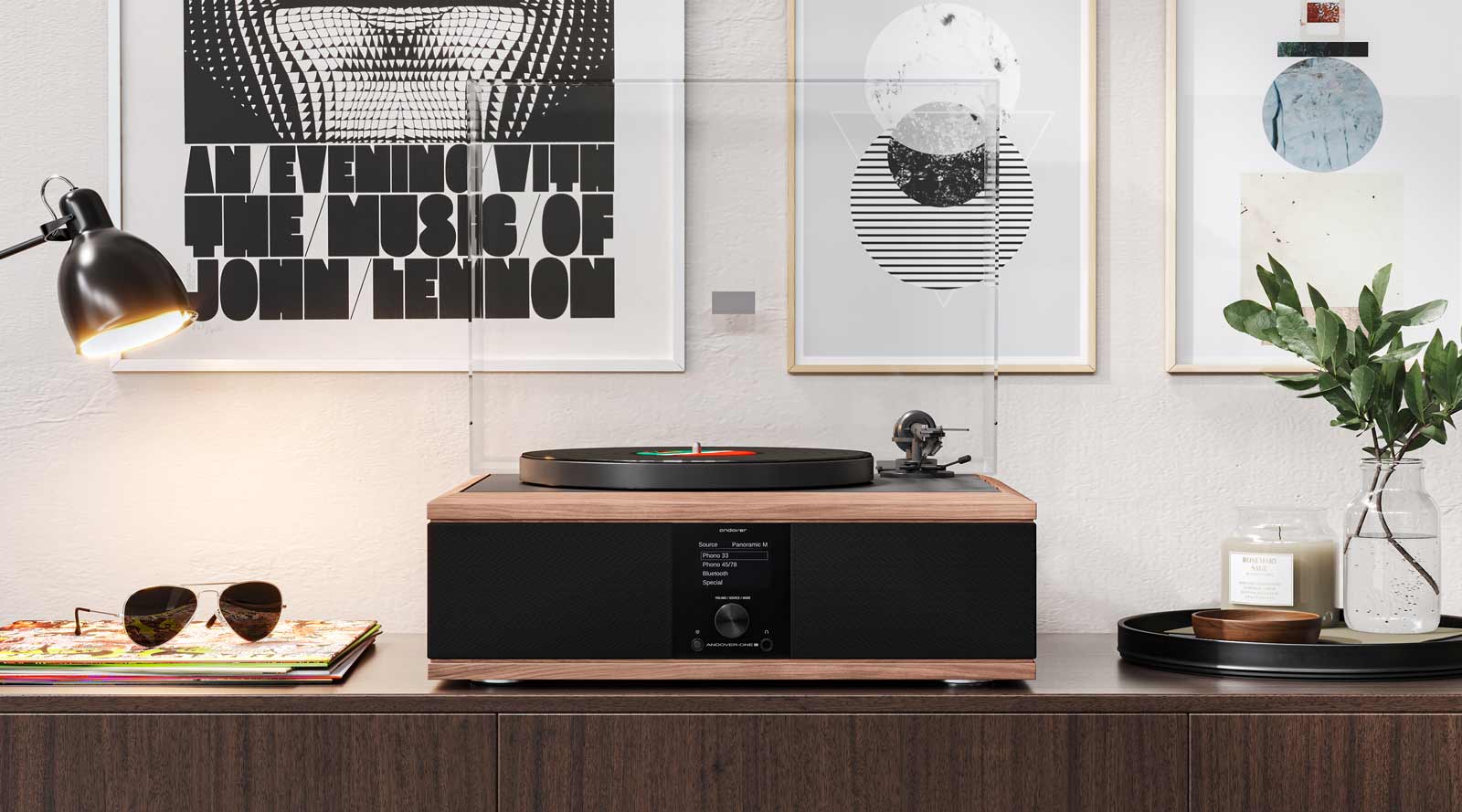 Turntable Music System