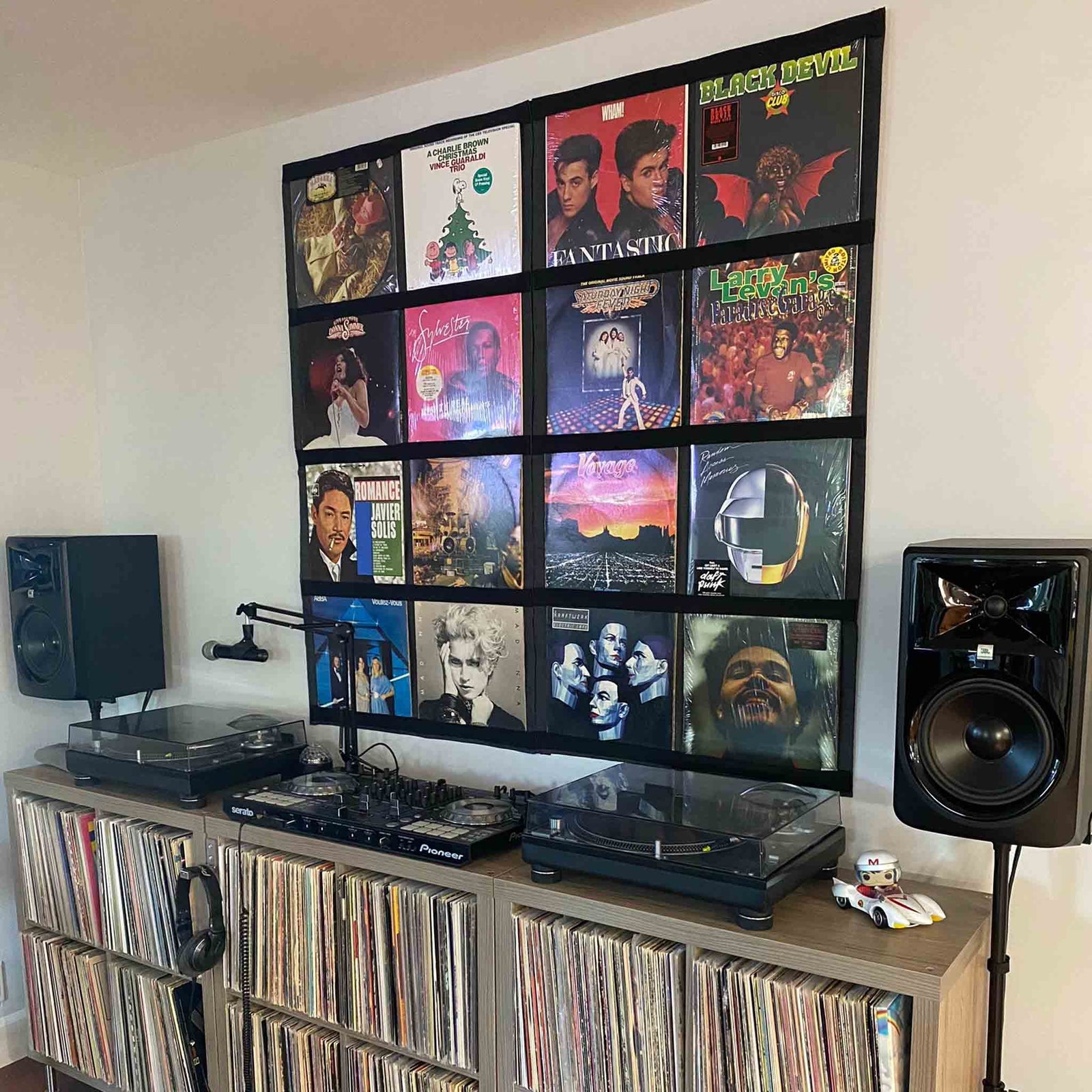 12" Vinyl Record Display Frame - LP Wall Storage