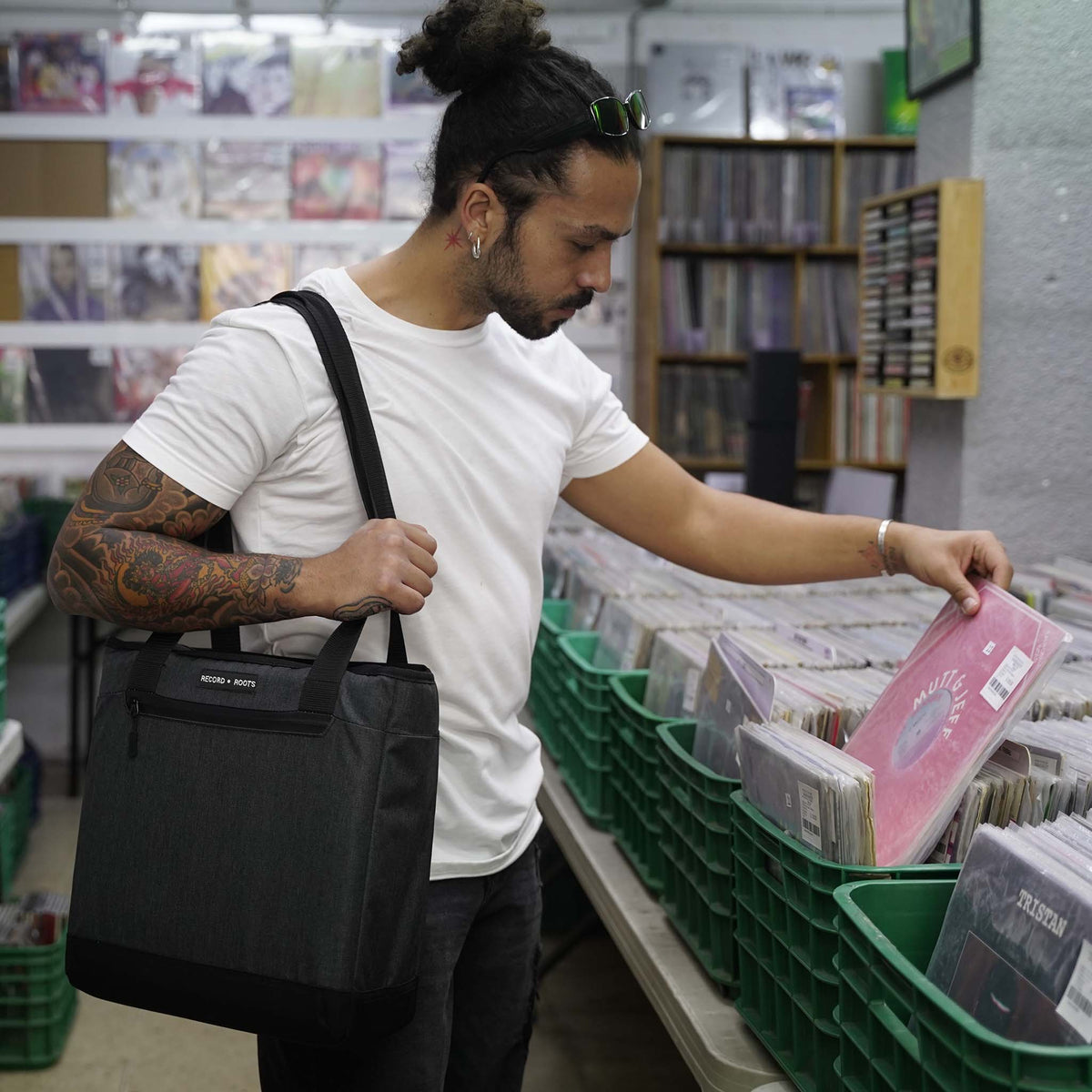 The Ultimate Vinyl Record Carry Bag V2.0