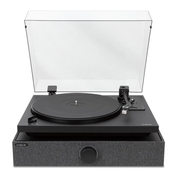SpinDuo System — SpinDeck 2 turntable on SpinBase 2 speaker