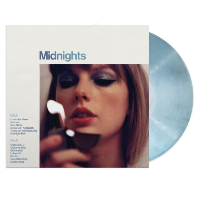 TAYLOR SWIFT MIDNIGHTS (X) (MOONSTONE BLUE VINYL)