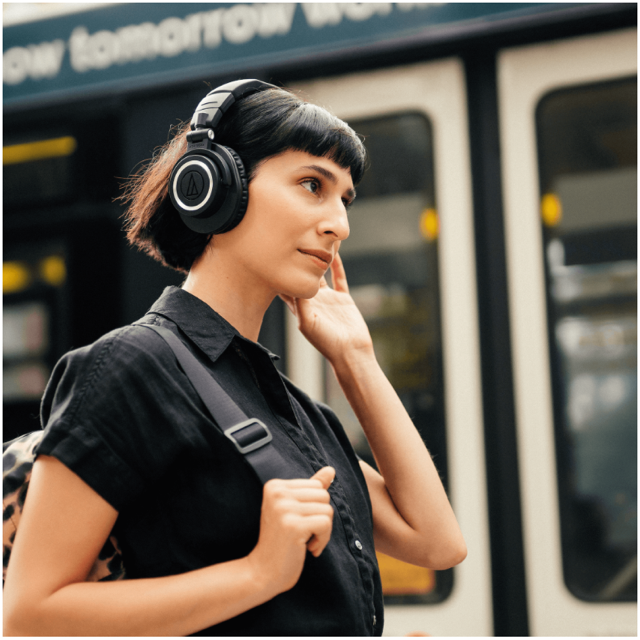 ATH-M50xBT2 Headphones (Black) - Andover Audio ATH-M50xBT2 Headphones (Black) - Andover Audio