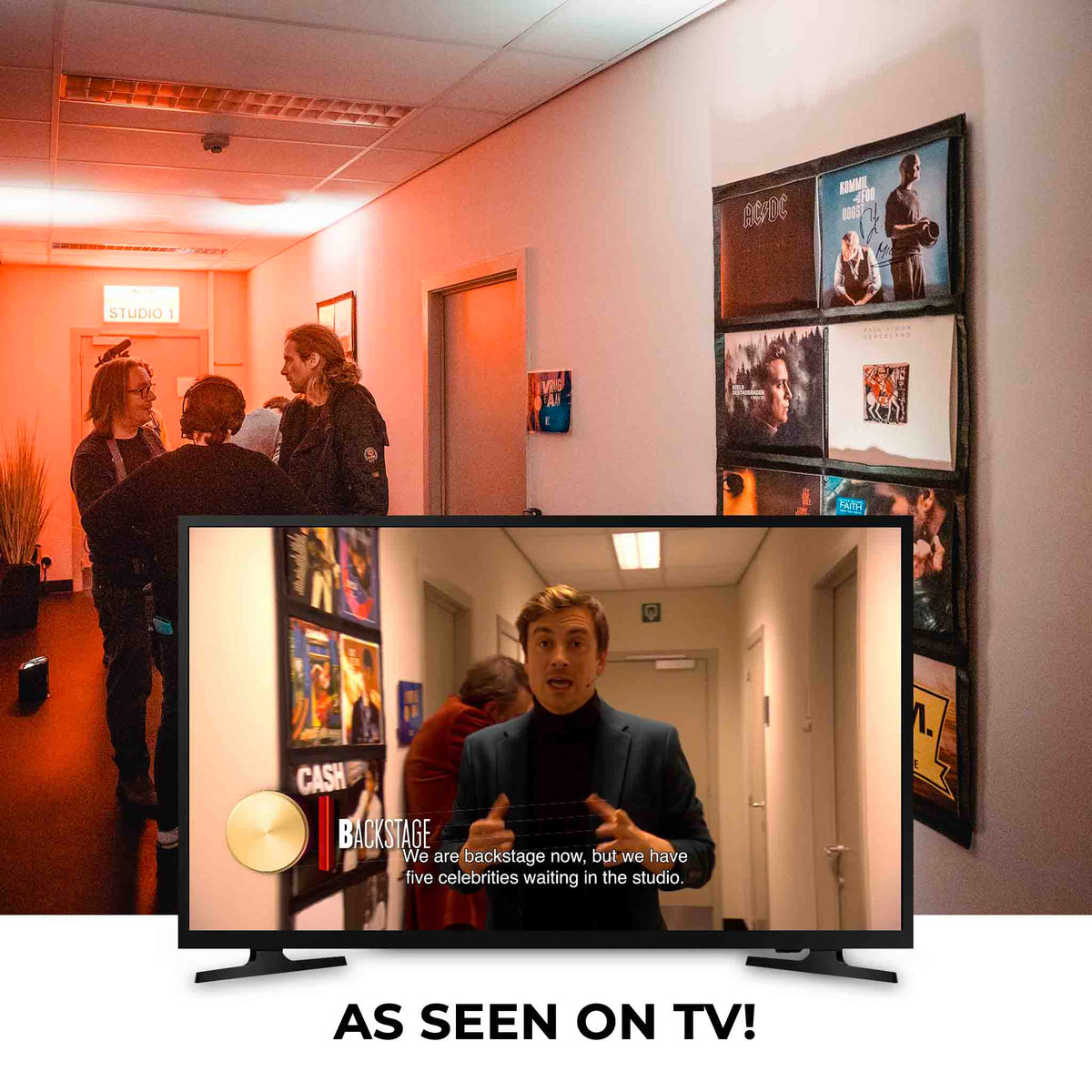 12" Vinyl Record Display Frame - LP Wall Storage