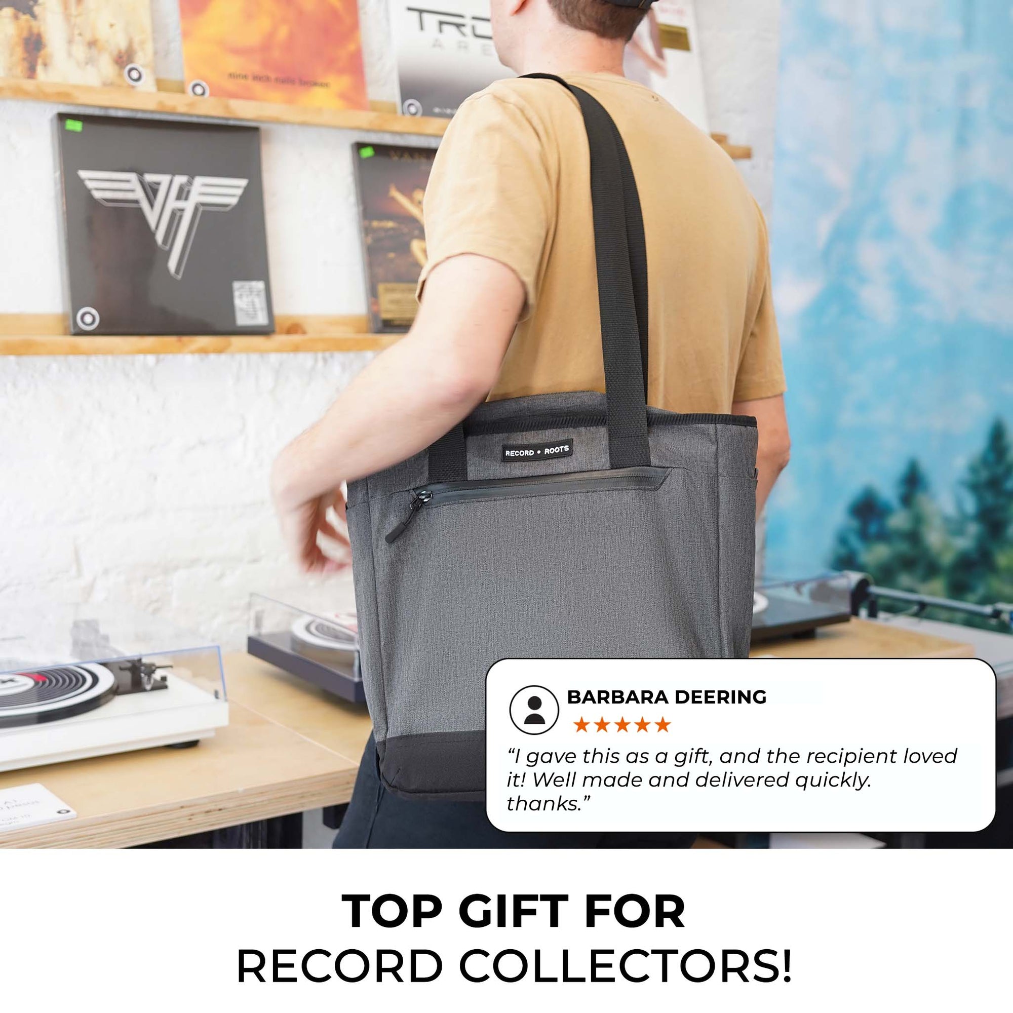 The Ultimate Vinyl Record Carry Bag V2.0